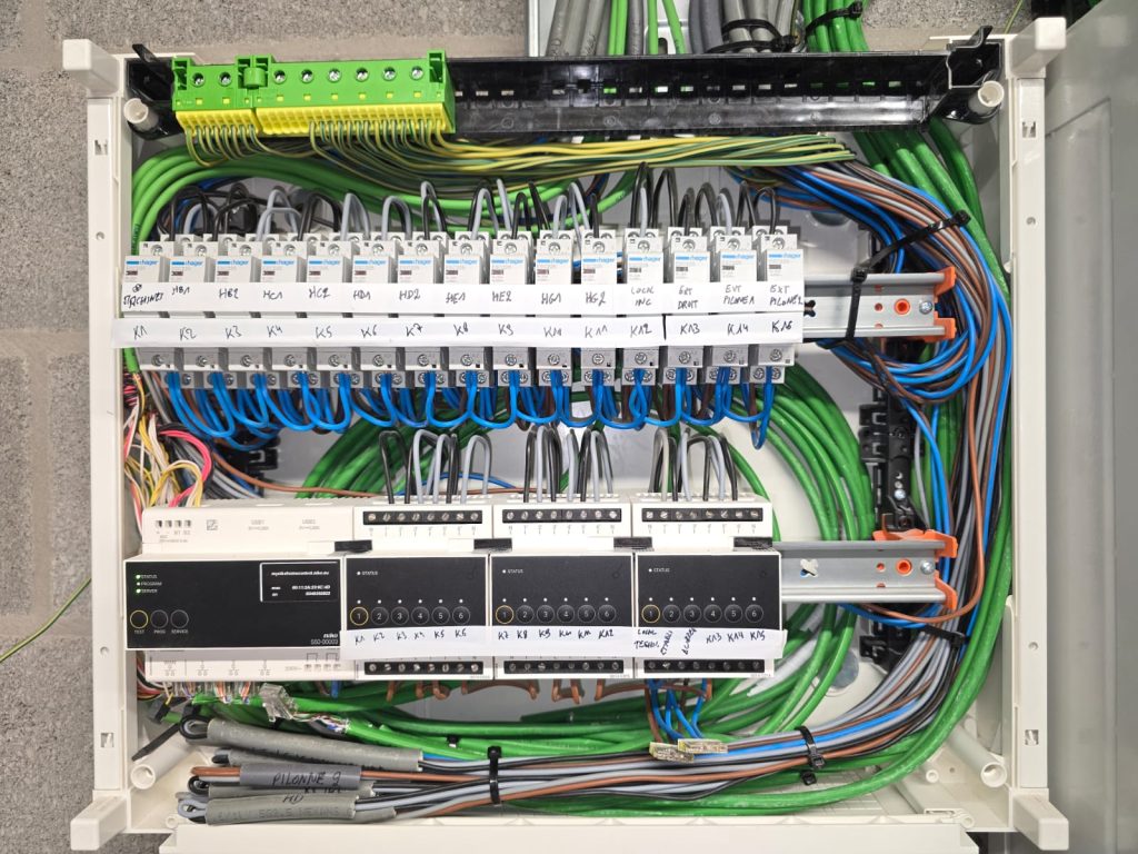 Installation d'un coffret électrique accompagnée par Eurotechnical Center à Jalhay